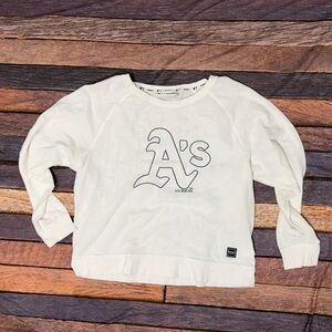 Oakland Athletics MLB Baseball DKNY Long Sleeve Women's Shirt